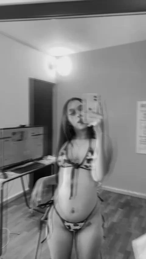 boobs cute latina lingerie petite sensual tattoo teen tits clip