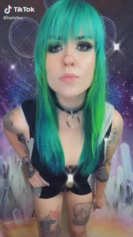 Ahegao Pierced TikTok Tongue Fetish Tribute clip