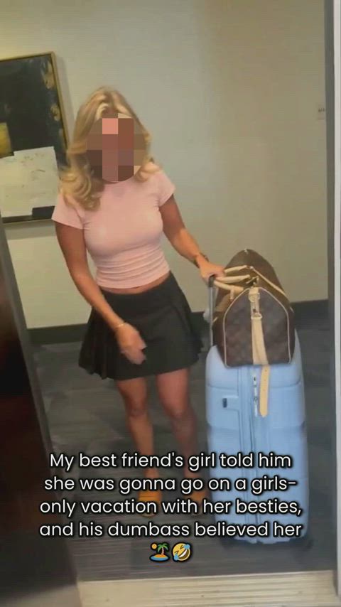 My Best Friend’s Hot Blonde Girlfriend Goes on Vacation With Me Behind His Back