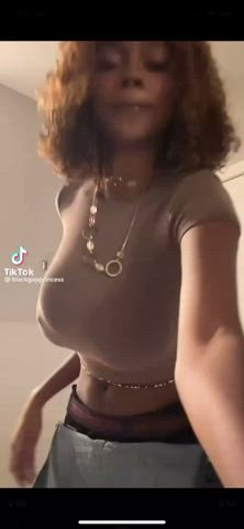 big tits boobs ebony clip