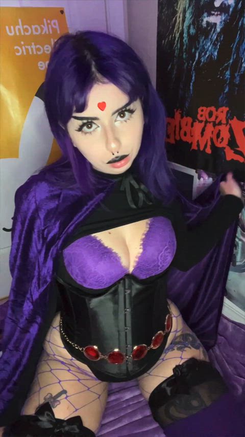 would you breed raven to teen titans 🦹🏻‍♀️💜 (FULL VID IN COMMENTS⬇️)