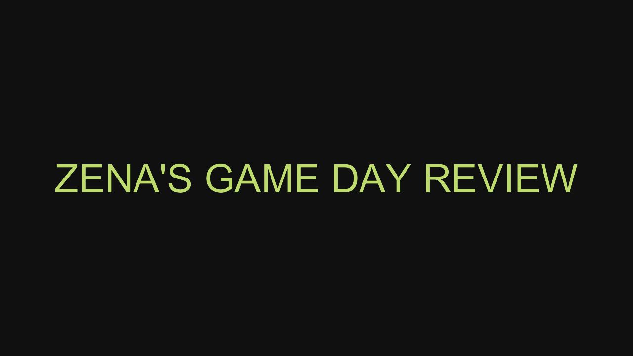 Zena’s Vikings game day review