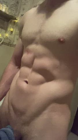 [30] towel ~&gt; cock ~&gt; ass ~&gt; abs 💦