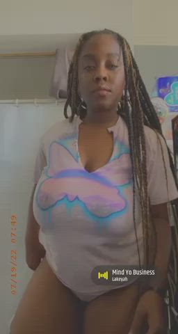 Ebony NSFW OnlyFans Thick TikTok Tits clip