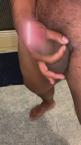 Swinging my big dick!