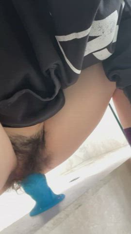 amateur dildo ftm hairy hairy pussy pubic hair pussy riding teen trans clip
