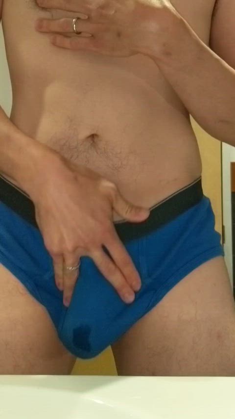 Leaking precum in my briefs