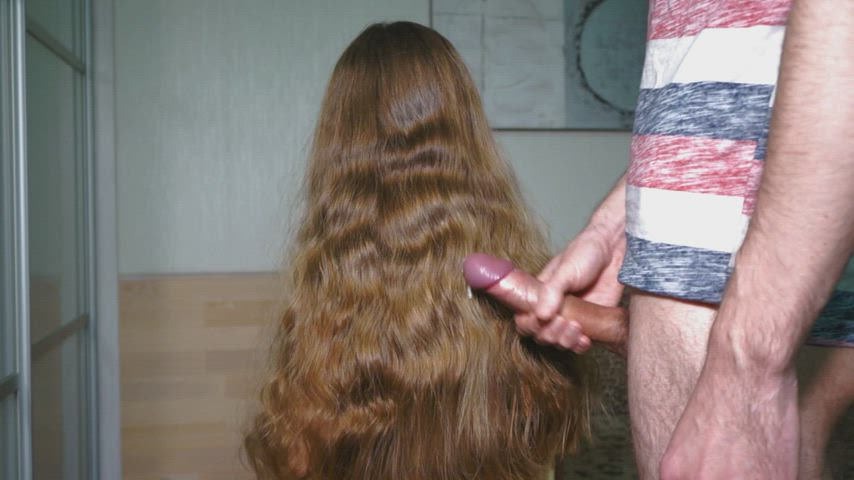 Amateur Anal Ass Brunette Cum Cumshot Long Hair Teen White Girl clip