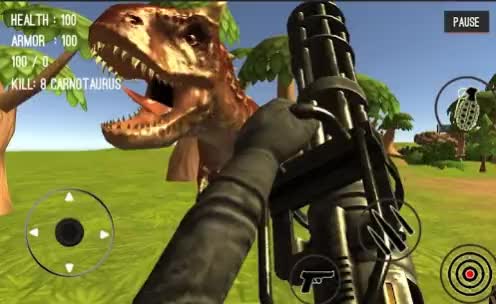 http://dinosaursgames.net/play/Dino-Hunter-2019.html