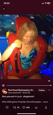 caught nipple nipslip r/nsfwfunny clip