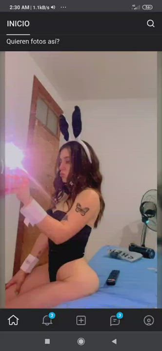Body Bunny Cosplay clip
