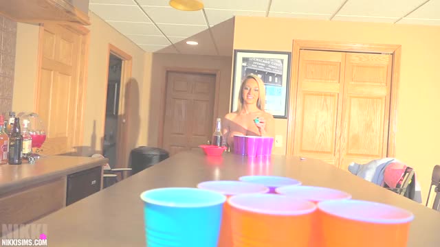 Nikki Sims - Beer Pong Boobies