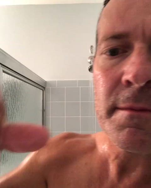 Don Jamieson in the shower!