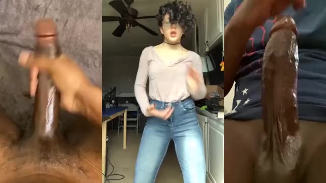 Shoot your warm nut while you watch TikTok and fantasize about those sexy sluts getting