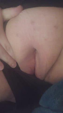 My puffy pussy is soooo smooth. Just can't keep myself from touching and jiggling