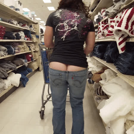 Ass Big Ass Booty Exhibitionism Exhibitionist Flashing Hotwife Jeans Pawg Pornstar