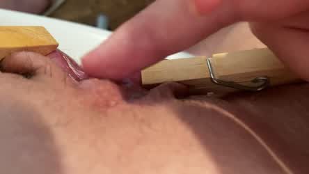 POV girl fails edging and ruins her orgasm w/ great contractions