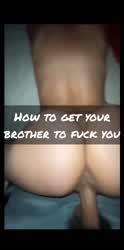 The "How To" for your sister