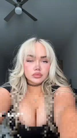 cum to her bimboified face loser