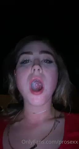 cum in mouth step-sister swallowing r/cumswallowing r/girlswhoswallowcum clip