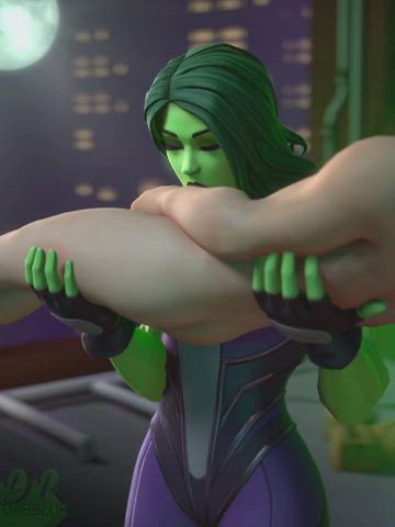 She-Hulk - Sexercise (DrDabblur)