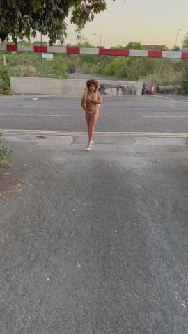 milf mature naked nude outdoor clip