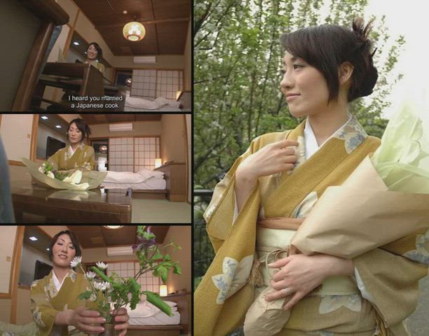 Aoi Kasahara - Cheating Wife Flower Arrangement Showcase (Subtitled Promo)