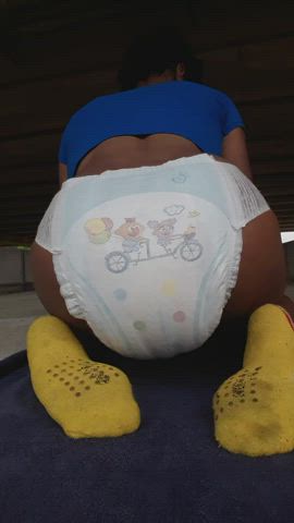 Ass Diaper Wet clip