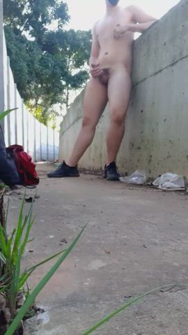 Exhibitionism Exhibitionist Gay Outdoor Public clip