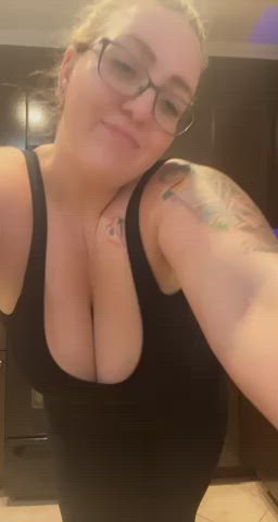 bbw chubby teasing workout clip