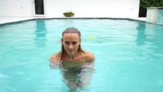 Addie Andrews Private Pool Party Public