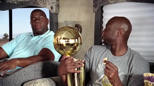 Lamar Odom | Lamar, Magic and James for ESPN | NBA