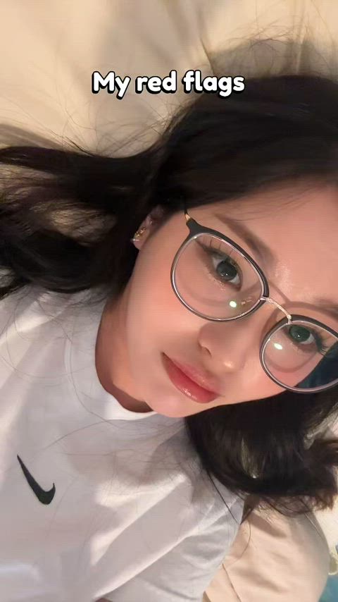 asian glasses korean clip