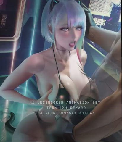 Cyberpunk Edgerunners Lucy's Amazing Paizuri Hentai