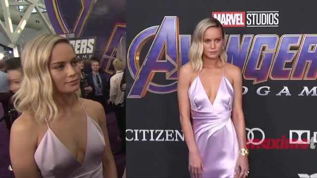 Brie Larson - World Premiere Avengers Endgame (2019)