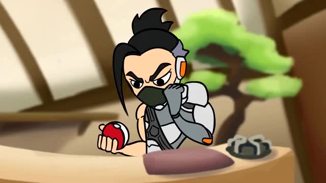Genji VS Hanzo: Cooking Duel [Overwatch Animation]