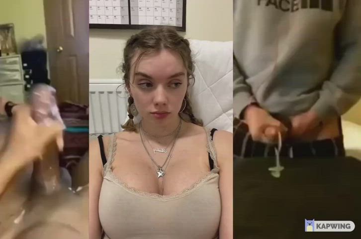 BabeCock Big Tits Cumshot TikTok UK clip