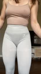 My yoga pants fit me well, just tough to put on