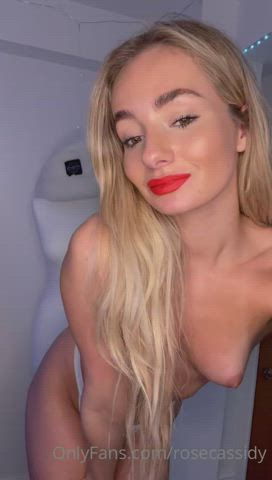 Amateur Blonde OnlyFans Panties Petite Small Tits Solo Tease Teen clip