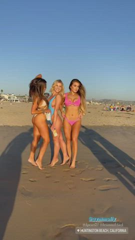 Beach Blonde Tits clip