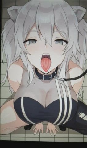 Anime Big Tits Cum Facial Hentai Tongue Fetish Tribute clip