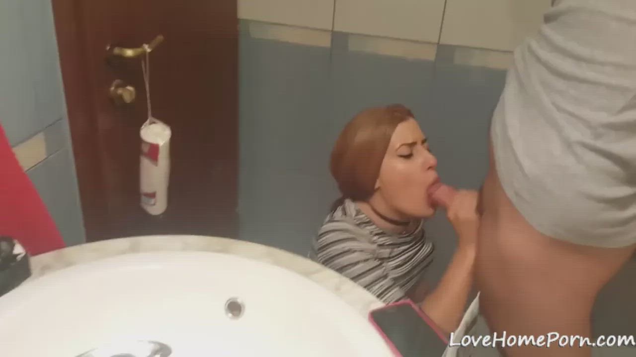 Blowjob Cumshot Redhead clip