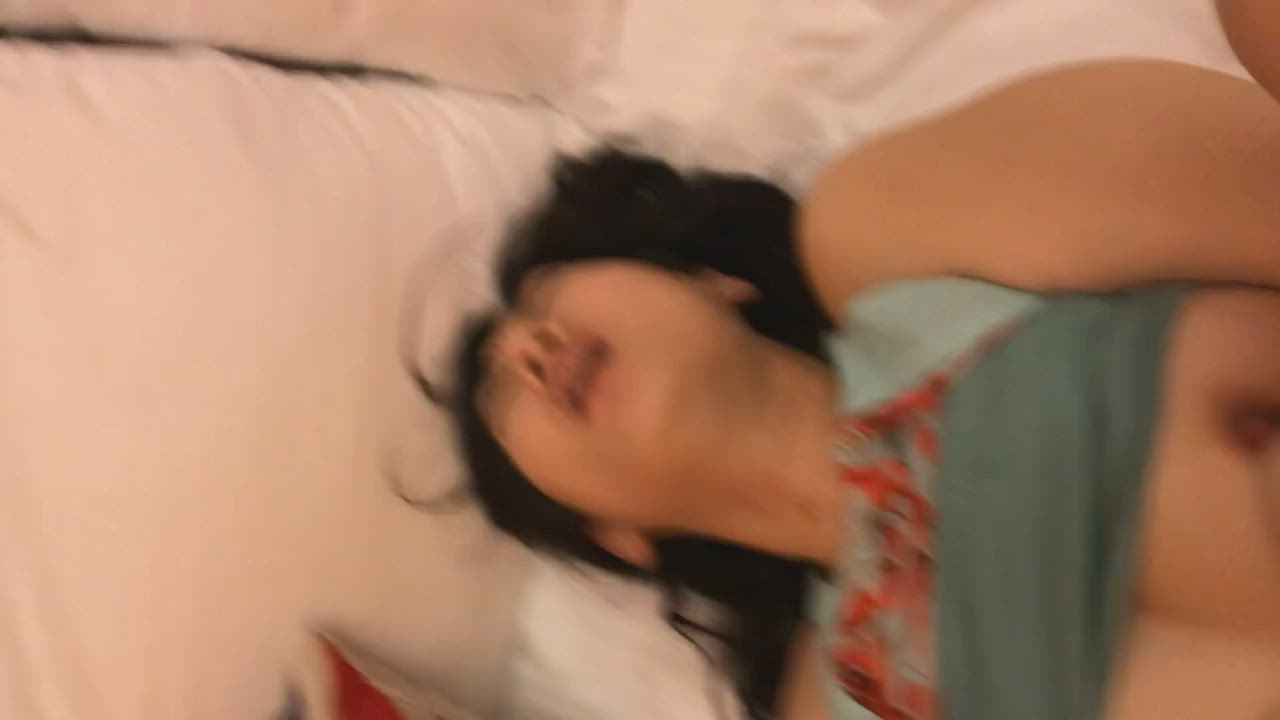 Asian Bed Sex Big Tits Wife Porn GIF by chondven02