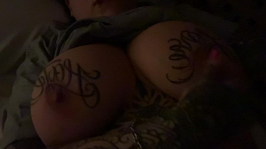 I love when you suck my tits