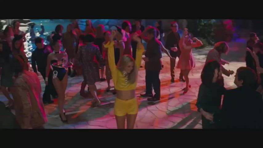 Celebrity Dancing Margot Robbie clip