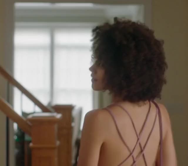 Nathalie Emmanuel In 'Holly Slept Over' (2020) GIF by zombiebasterd Gfycat