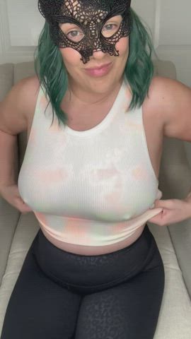 When your nipples get jealous your tits get all the attention with the titty drop.