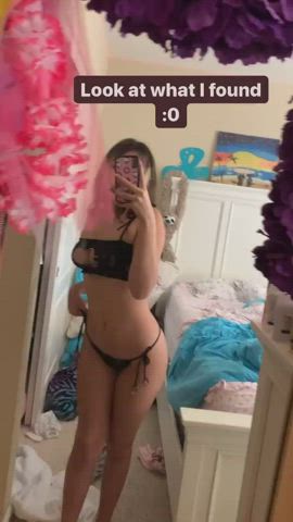 Brunette TikTok White Girl clip