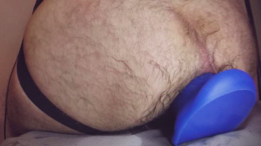 anal anal play butt plug buttplug fart gape gay hairy ass sloppy stretching clip