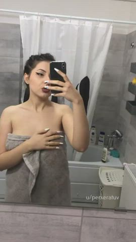 Nude Tits Towel clip